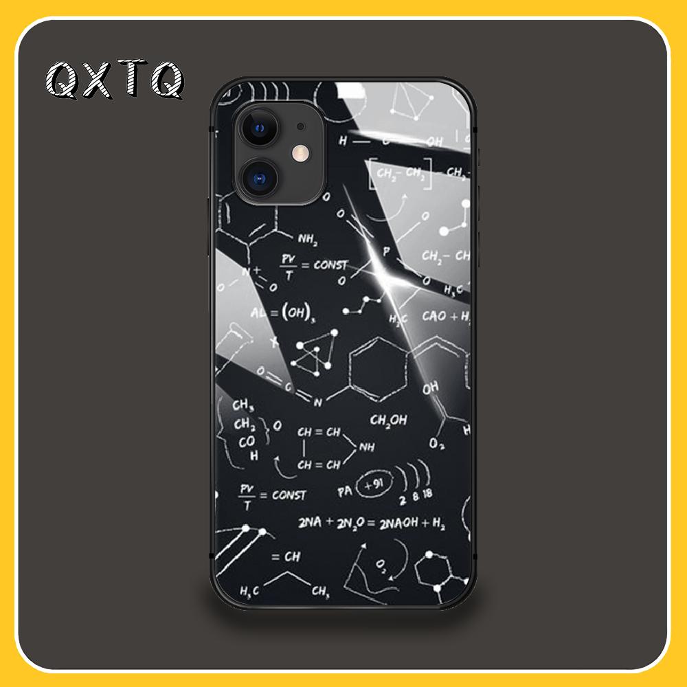 Чехол Formula Equation Art Чехлы и обложки для мобильных телефонов Стеклянный чехол для мобильного телефона для iPhone Xiaomi Redmi Samsung Galaxy Note S 12 13 14 15 21 22 5G Pro Max Plus