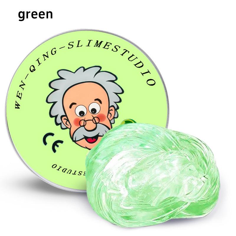 Liquid Transparent Color Changing Glass Clay Elastic Glass Crystal Rubber Clay Primary School Kid Stress Relief Toys Home Decor