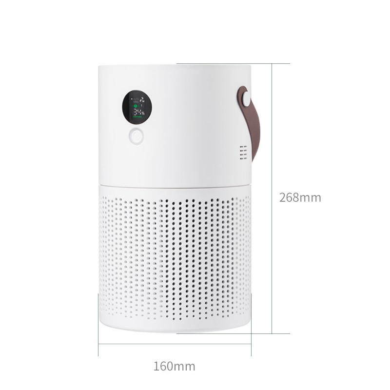 37 Вт Бытовой HEPA Очиститель воздуха Беспроводной Портативный Активированный уголь Очиститель воздуха Настольный PM2.5 Пыль Формальдегид Адсорбционное оборудование