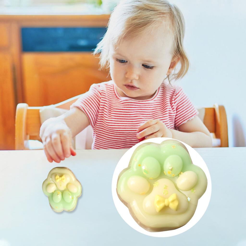 Большая игрушка для сдавливания кошки, супер мягкая имитация силикона, детская творческая игрушка