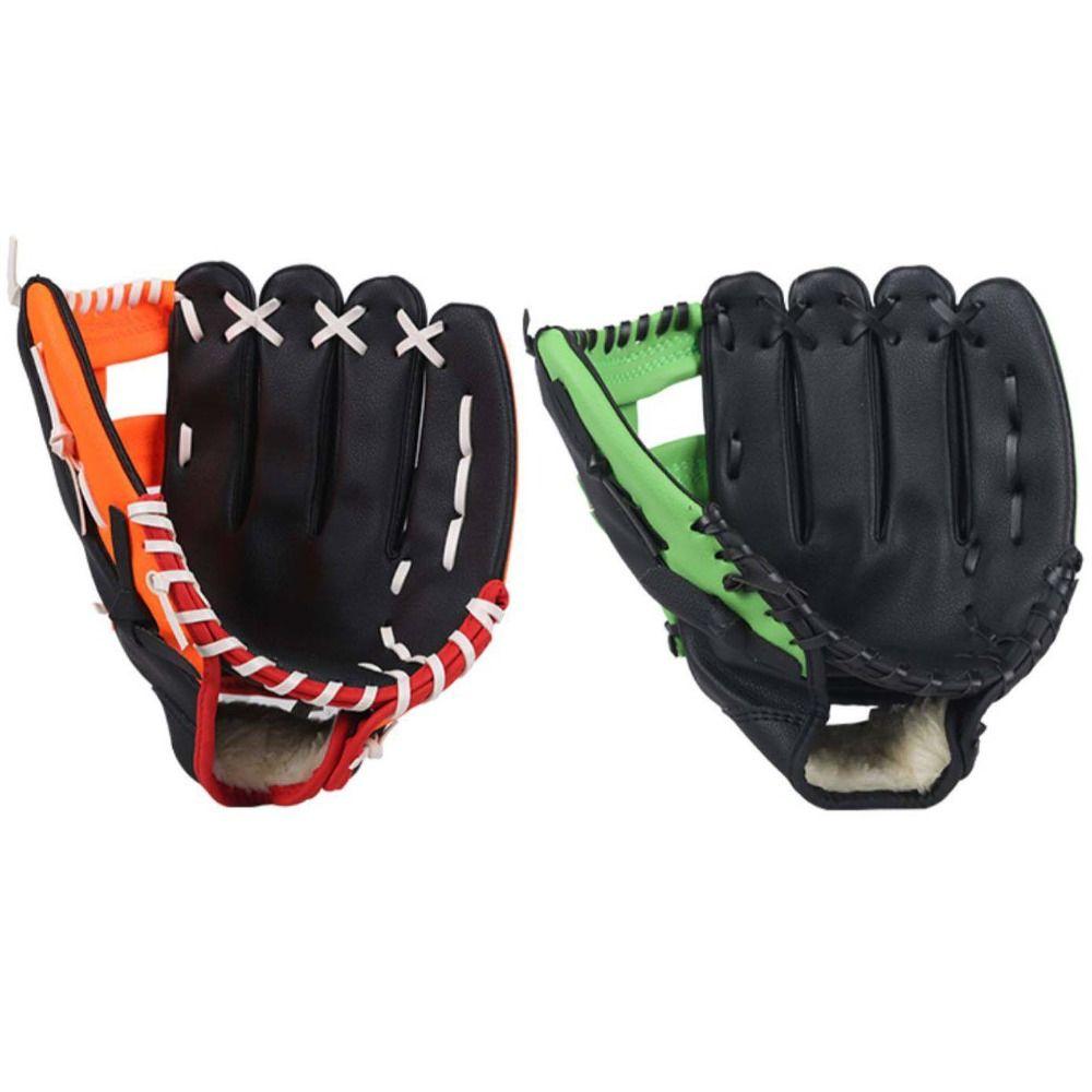 Anti-Slip Baseball Glove 10.5/11.5/12.5in Batting Gloves Softball Gloves Training Practice