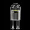 T10 W5W 194 168 Car Parking Light Clear Glass Round Head COB Bulb