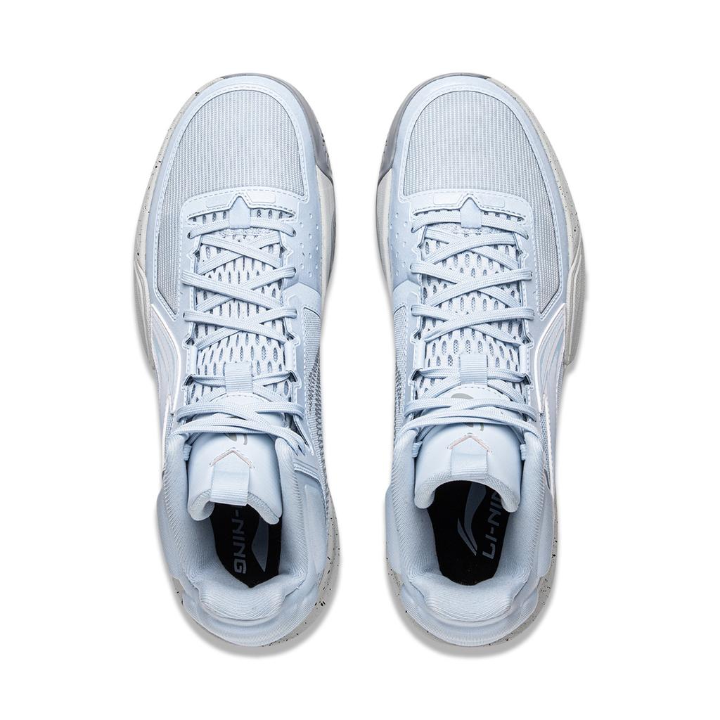 Li Ning Light Speed 2MID Амортизация Скользкие Устойчивые к истиранию Средняя высота Баскетбольные кроссовки Мужские Синие ABPU057-4
