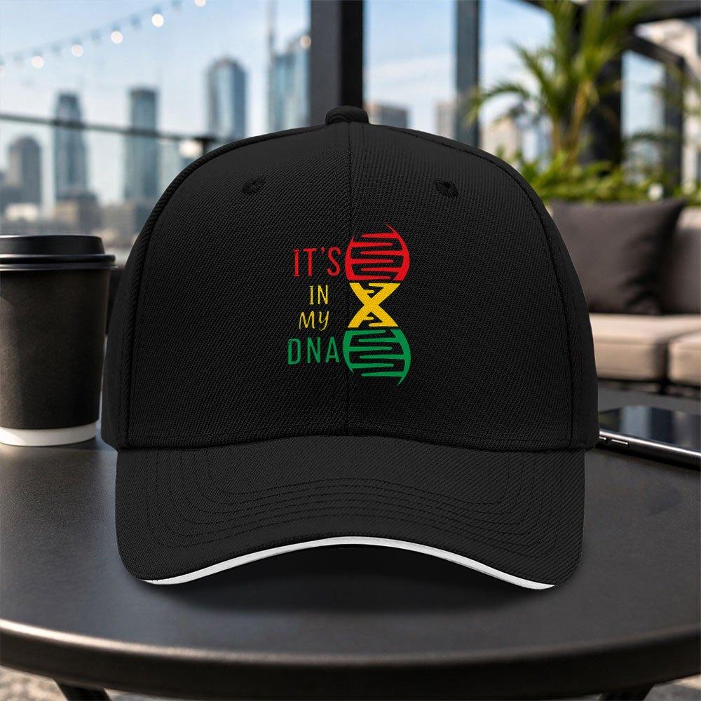 DNA Helix Baseball Cap for Unisex Women Adjustable Duckbill Hat Lightweight Travel Daily Wear Multiple Colors