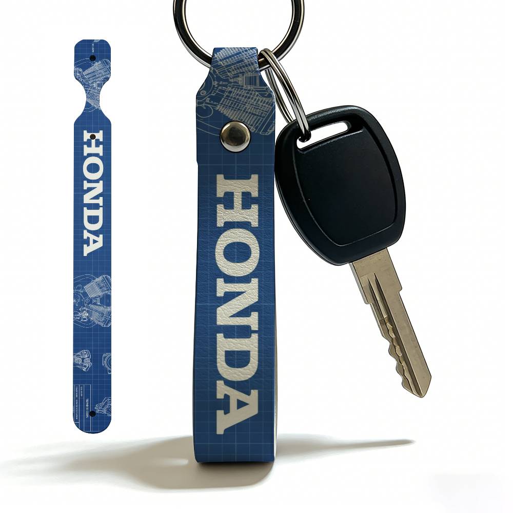 ДЛЯ HONDA RACING RIDE Брелок из ПУ-кожи Минималистичный Держатель для ключей Прочный Органайзер для ключей Аксессуары для сумки с ключами от машины Подарок LK6