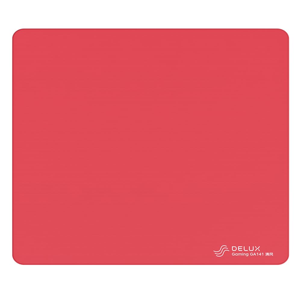 DELUX Gaming Mouse Pad Precise positioning and stable large size polyester gliding special structured foam middle exquisitely narrow lock edge GA141