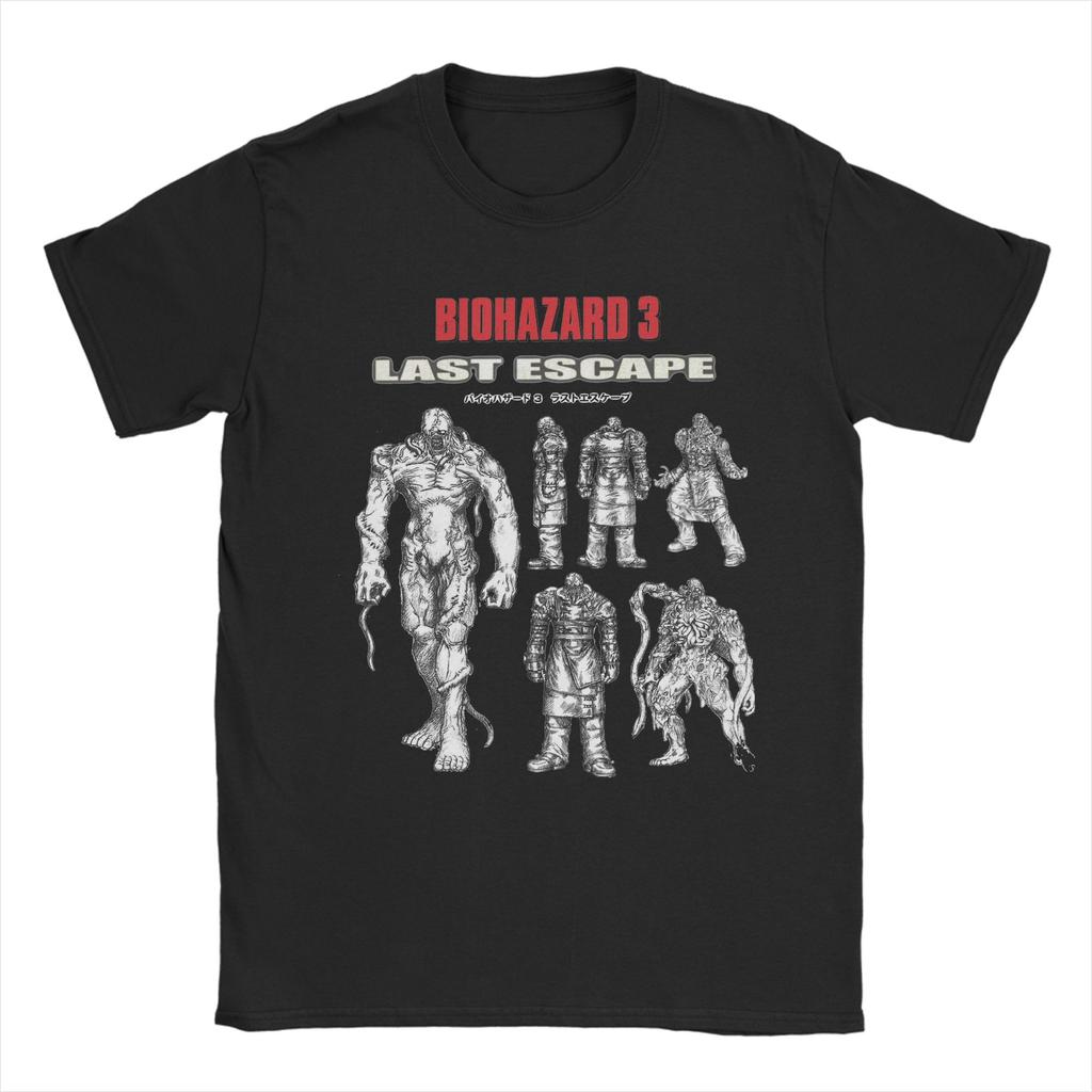 S.T.A.R.S.. Преобладали Жители Зла Футболки Чистый Хлопок Новинка Футболка Круглый Вырез Футболки Короткий Рукав Одежда Лето