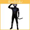 99 Ночей Выживания в Лесу Мультяшный Костюм Черной Кошки с Длинным Рукавом для Подростков Хэллоуин Переодевание