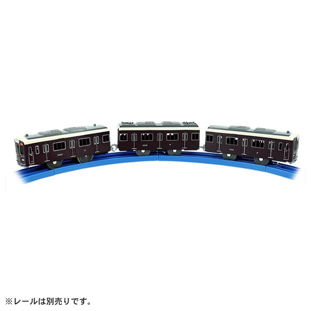 TAKARA TOMY Игрушечный поезд Hankyu Electric Railway 1000 для детей от 3 лет. Соответствует стандартам безопасности игрушек. Сертификация ST Mark. PLARAIL "Plarail S-47 Series"