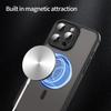 For Magsafe Magnetic Wireless Charge Frosted Case For iPhone 16 15 14 13 12 Pro Max Plus Funda Shockproof Matte Back Cover Coque