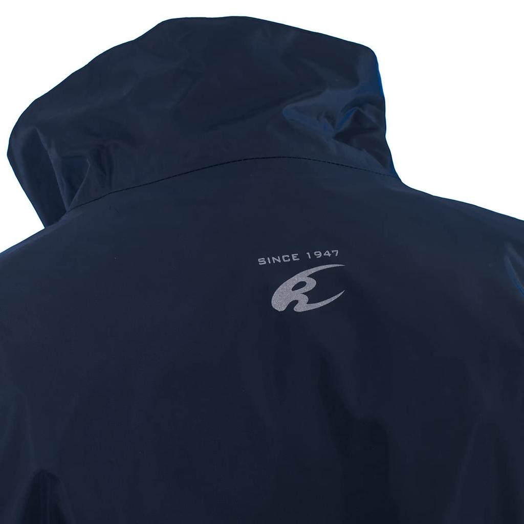 Komine RK-5433 Standard Motorcycle Rainwear, Navy, Size L