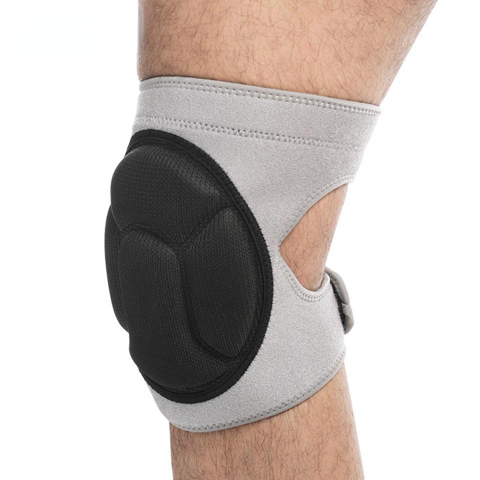 1 пара губок для футбола, волейбола, экстремальных видов спорта, наколенники, бандаж, поддержка утолщенных велосипедных наколенников, наколенники