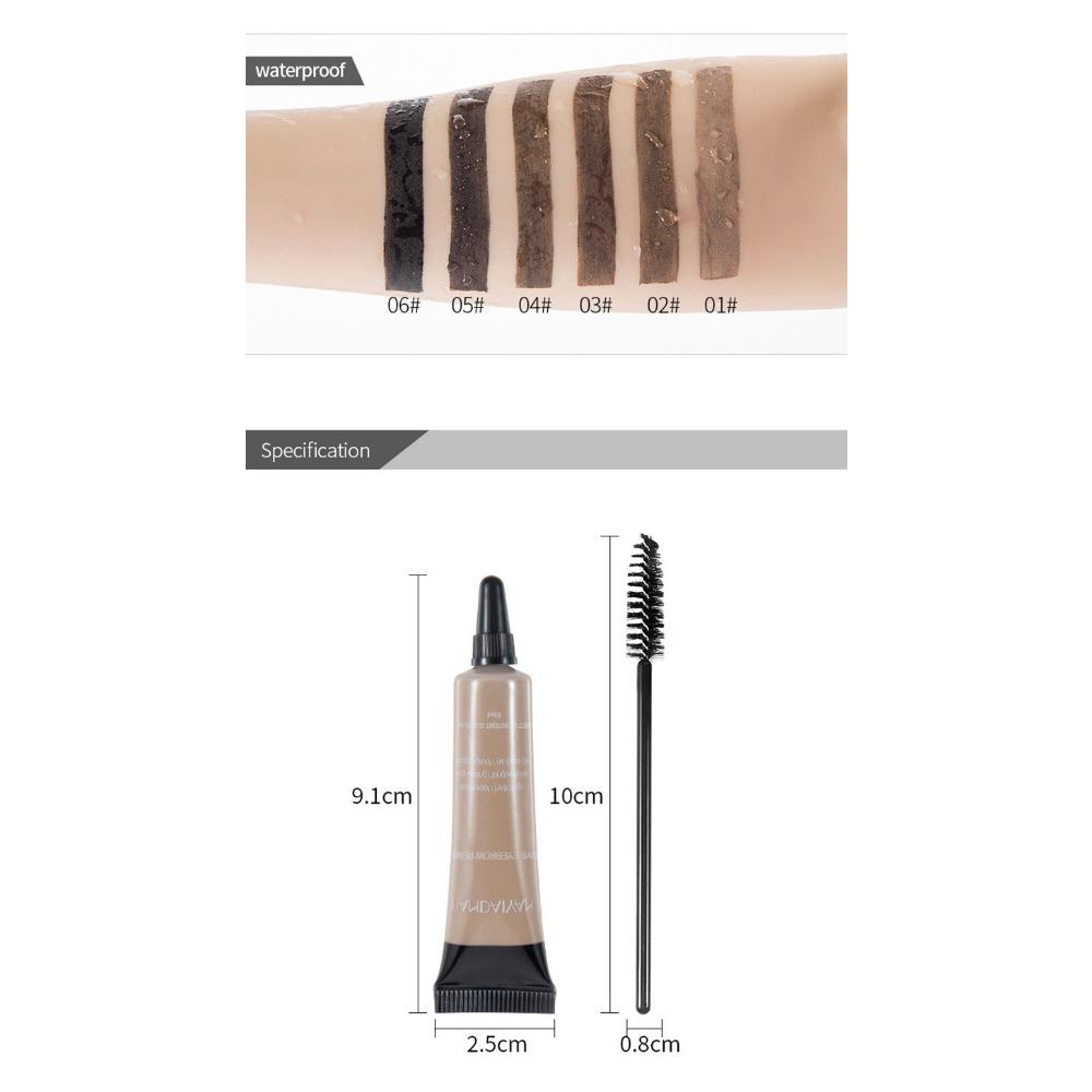 HANDAIYAN Водонепроницаемый и не слабый фиксированный жидкий крем для бровей