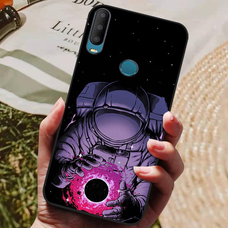 Чехол Для Alcatel 1S 2020 5028Y 5028D Чехол Fundas 1V 2020 Мягкий Силикон Задняя Крышка Телефона Coque Для Alcatel 3L 2020 Чехол Бампер Черный