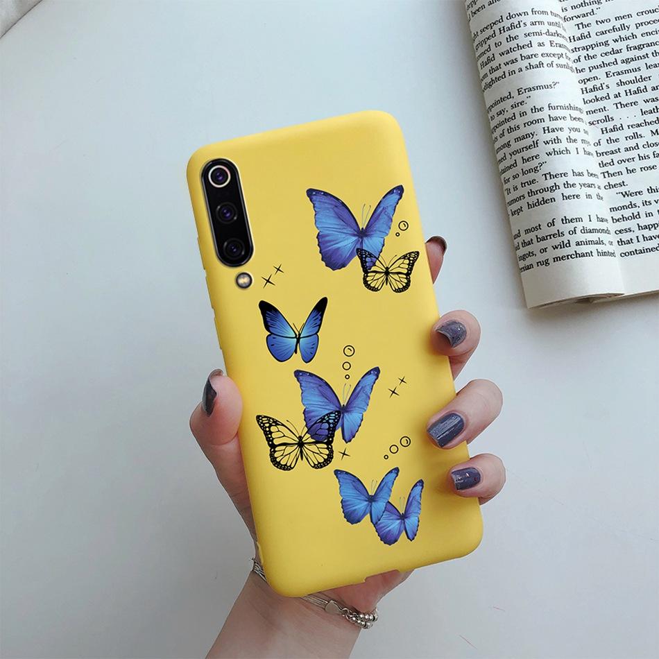 Case For Xiaomi Mi 8 9 Lite SE Fashion Silicone Love Heart Sunflower Phone Case Cute Cover Coque on Mi8 Mi9 9SE 8Lite 9Lite Case
