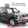 1:24 Игрушечные модели автомобилей HONGQI L5 E-HS9 Литые автомобили Автомобили парада к 70-летию Звук Свет Оттяжка Модные украшения для подарков друзьям