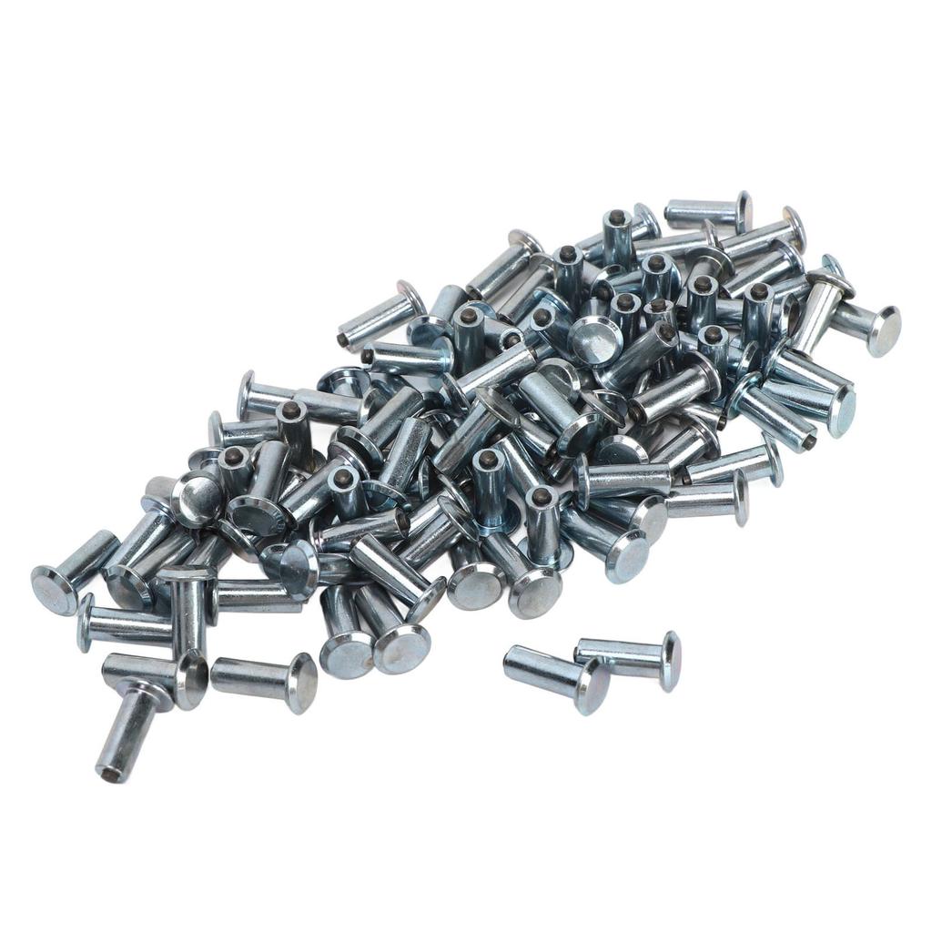 100Pcs Tire Studs Snow Spikes Carbide Screw Non Slip Universal for Auto Truck Forklift Off Road