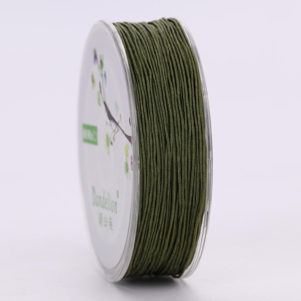 Nylon Cord 0.5mm Lanyard Jewelry Cord Beading Thread Bracelet and Necklace Material Chinese Knotting Cord