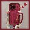 Шнурок Ping An Joy Подходит для Apple 16PRO Новогодний Чехол для Телефона 15 Силиконовый 14 Всесторонний Защита от Падений 7/8