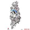 1PCS Waterproof Tattoos Temporary Tattoo Sticker Flowers Rose Body Tattoos for Women Art Arm Hand Tattoos Wolf Tiger Lion Painting Tatoos