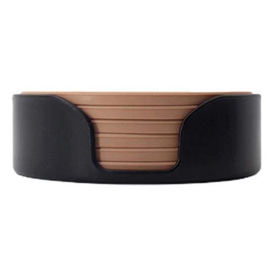 Удобная противоожоговая теплоизоляция, многоразовая силиконовая чашка, подставка для напитков, кухонные принадлежности, подставка для напитков