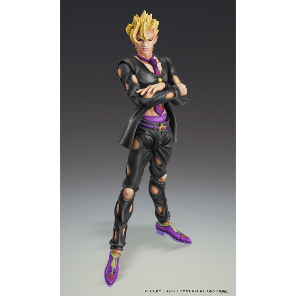 Статуя супер действия: Фигурка JoJo's Bizarre Adventure Часть 5 "Pannacotta Fugo Ver.BLACK" 150 мм из ПВХ/АБС/нейлона окрашенная