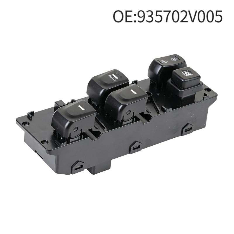 Блок управления стеклоподъемниками автомобиля, черный, 93570-2V005, Блок двери для задач по ремонту салона и расходный материал для складского запаса