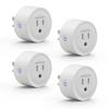 Smart Plug, WiFi Plugs Work with Alexa & Google Assistant, Smart Outlet with Timer & Group Controller, WiFi Outlet for Home, No Hub Required, ETL &