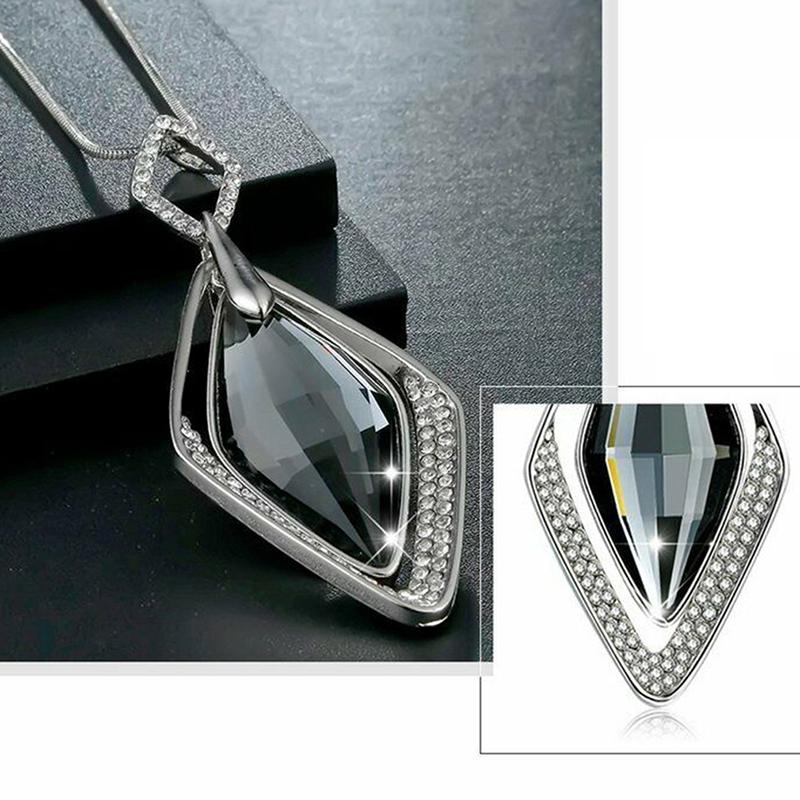 Цепочка с кулоном, Размер, длина цепочки:72cm, длина подвески:7.5 * 3.5 см, бижутерия, 1шт