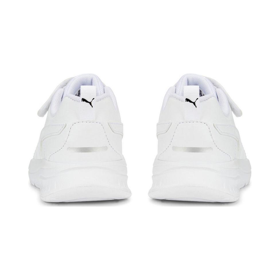 Puma Evolve Run SL Comfortable Simple Low Top Kids Casual Shoes Kids Sneaker White 386236-02