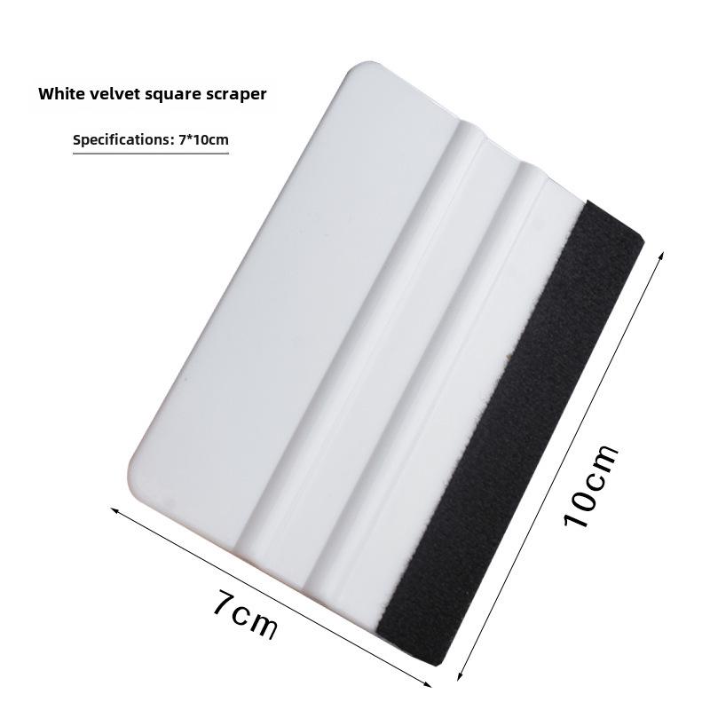 Яркий пластиковый мягкий скребок для наклеек на стены и автомобильных пленок