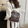 Весенний новый корейский рюкзак сумка через плечо простая дорожная текстура простая ретро повседневная сумка