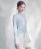 VIVACIOUS See-Through Layered Spandex Tee_3 Colors