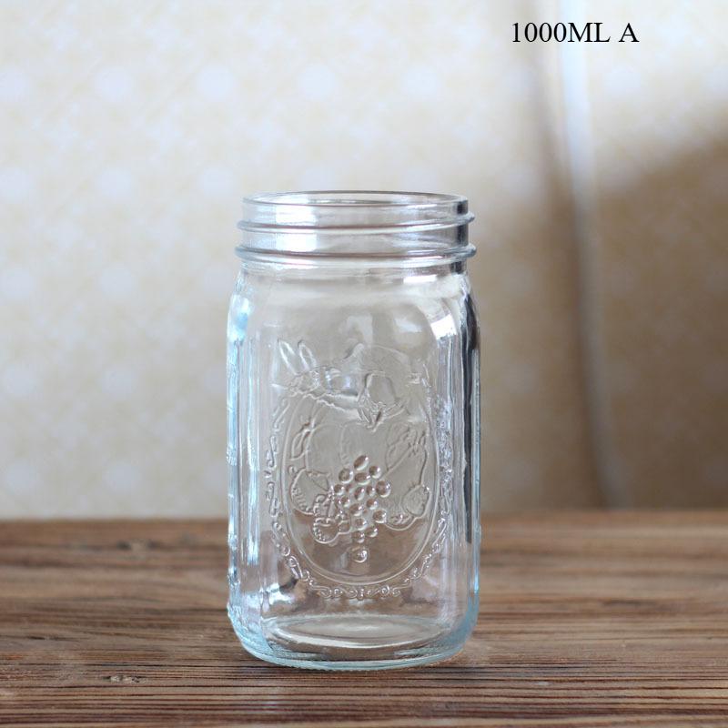 Банки Мейсона Оптом Соль и Перец с Крышкой Индивидуализированные Стеклянные Мини Оптовая Продажа Обычное Горлышко Для Консервирования