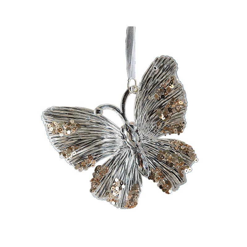 Прозрачный акриловый кристальный декор для рождественской елки, звезда, колокольчик, бабочка, подвесные кристаллы для свадебной вечеринки, рождественская подвеска