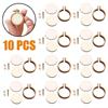 Round Cute Hand Crafts Wooden Embroidery Frame Cross Stitch Tools Hoop Ring Pendant