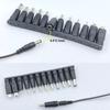 Кабель для зарядки USB на DC5.5x2.1мм 5В Универсальный кабель питания с 12 переходниками для различных электронных устройств