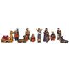 11pcs/set Nativity Scene Set Christmas Ornament Baby Jesus Statue Christmas Decoration Indoor Nativity Crib Manger Figurines Holiday Gift