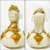 Umora Miniature Kannon Bodhisattva Figurine, Decorative Statue for Protection from Evil, Feng Shui, Good Luck, and Praying, Coconut Fruit Kannon,