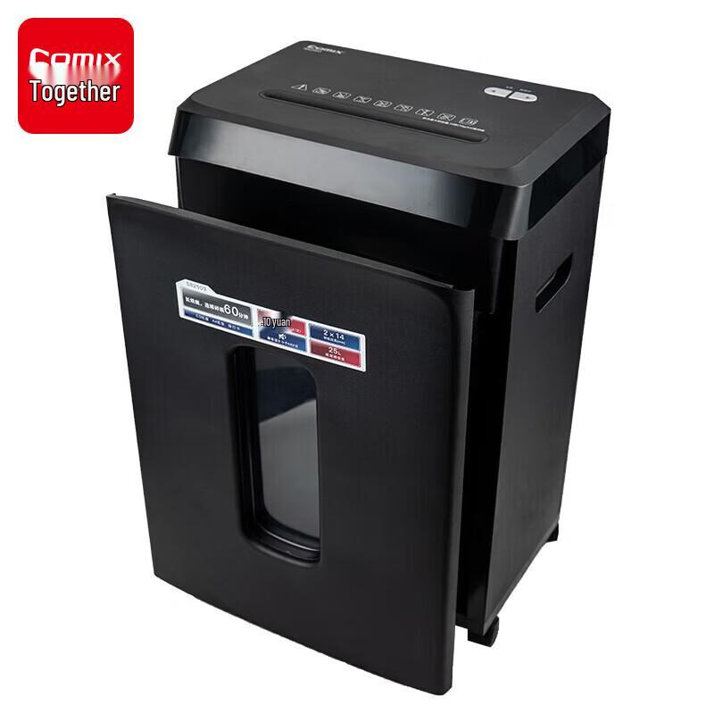 COMIX S82503 P-5 Micro-Cut Commercial Paper Shredder CN plug (adapter included)