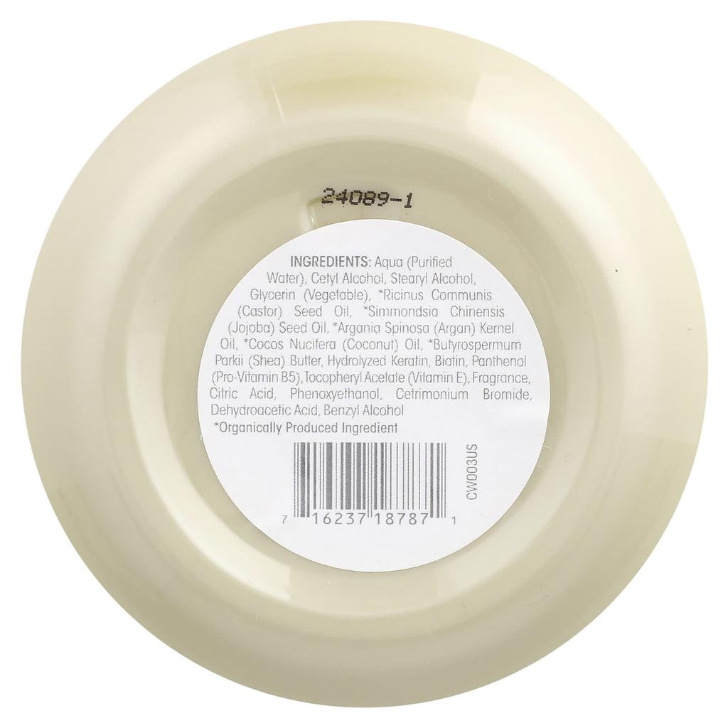 Giovanni Smoothing Castor Oil Leave-In Conditioner, for All Hair Types, 11.5 Fl Oz (340 Ml)