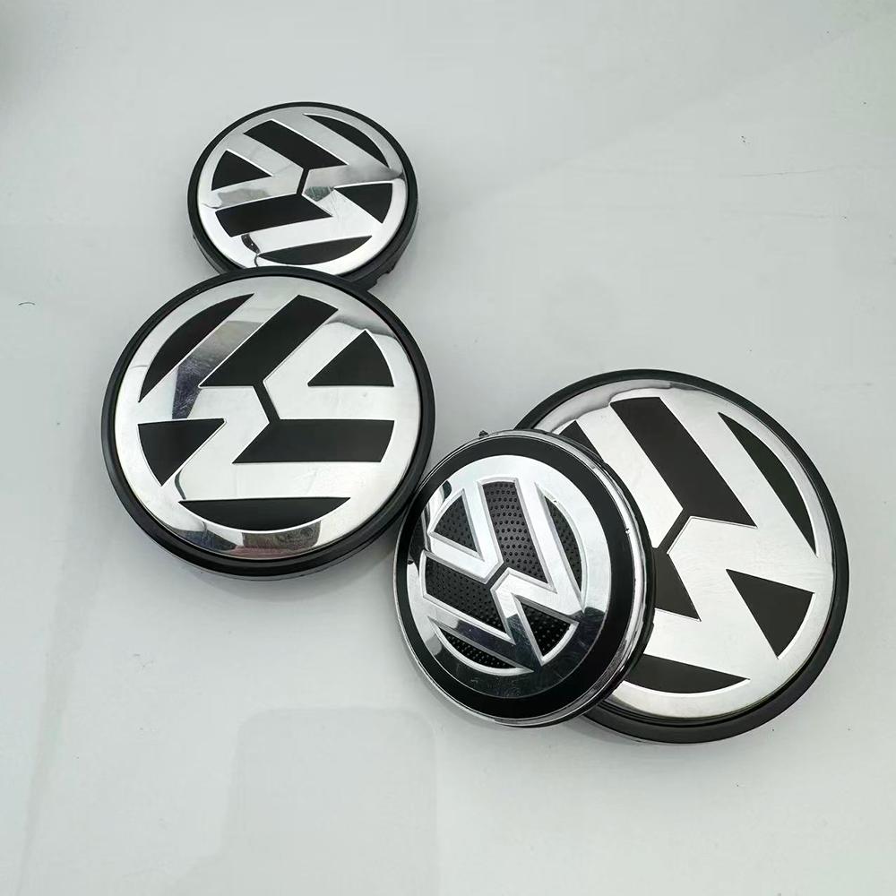 A1-20Pcs for Volkswagen 3B7601171 1J0601171 56mm 55mm 60mm 65mm 70mm Car Wheel Center Hub Caps Logo For V W Polo Golf 6 7 8 MK6 MK7