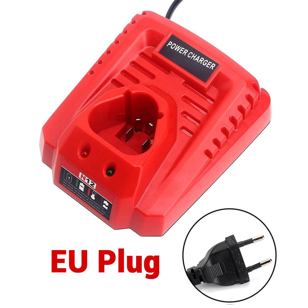 Зарядное устройство для литий-ионных аккумуляторов 3А 10,8В 12В Литиевое питание Замена Защита от короткого замыкания Для Milwaukee M12 N12 48-59-2401 48-11-2402