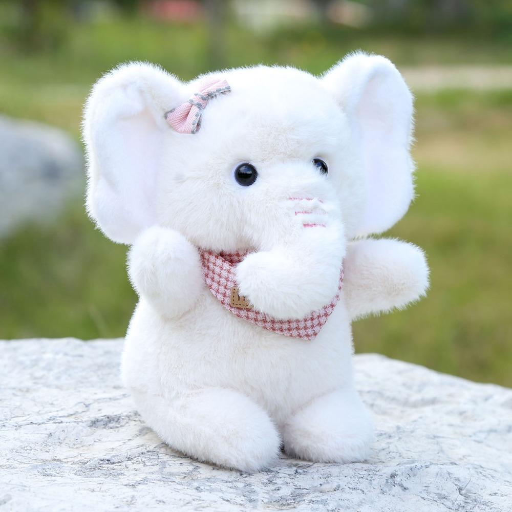 PP Cotton Hugging Plush Toy Big Ear Stuffed Elephant Toy Elephant Plush Doll  Home Decor