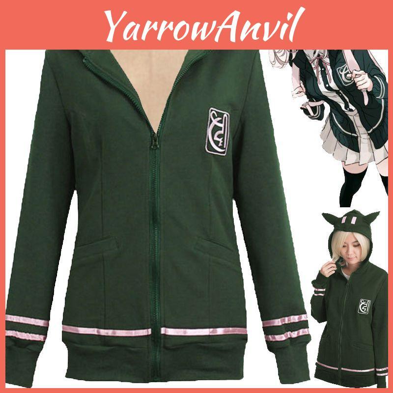 Косплей-костюм Худи Чиаки Нанами из Danganronpa с мягким высококачественным материалом