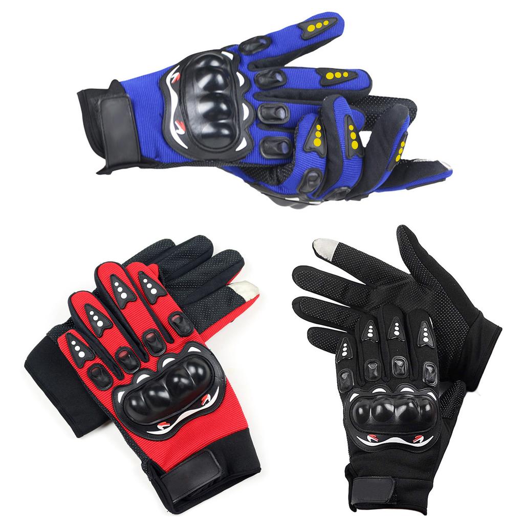 Motorcycle Racing Gloves, Motocross Gloves, Design, Hard , Knuckle , Anti-Slip Palm for Outdoor Sports, Riding