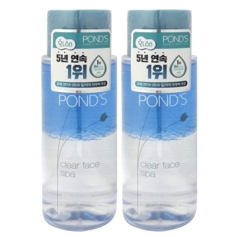 Ponds Clear Face Spa Lip & Eye Makeup Remover 300ml 2 pcs