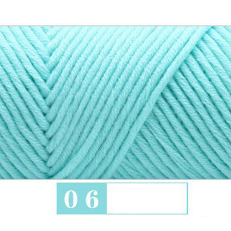 Модная нить для вязания крючком, ручная работа, швейная линия, дом для самостоятельного изготовления, молочный хлопковый шнур, мода для аксессуаров, 8-слойный вязаный шарф