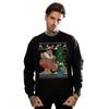 The Flintstones Mens Christmas Fair Isle Sweatshirt