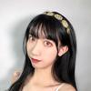 Women Korea Zinc Zinc Alloy Girls Baroque Style Head Portrait Headband Hair Accessories  Hair Hoop